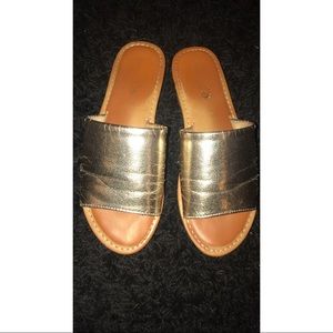 Gold Sandals